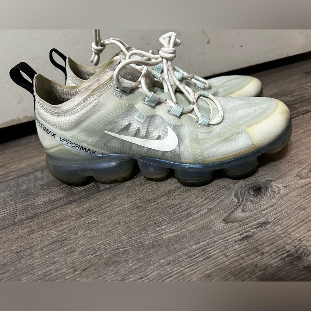 Nike VaporMax Sneakers - Ice white iridescent blue/ purple glitter side soles